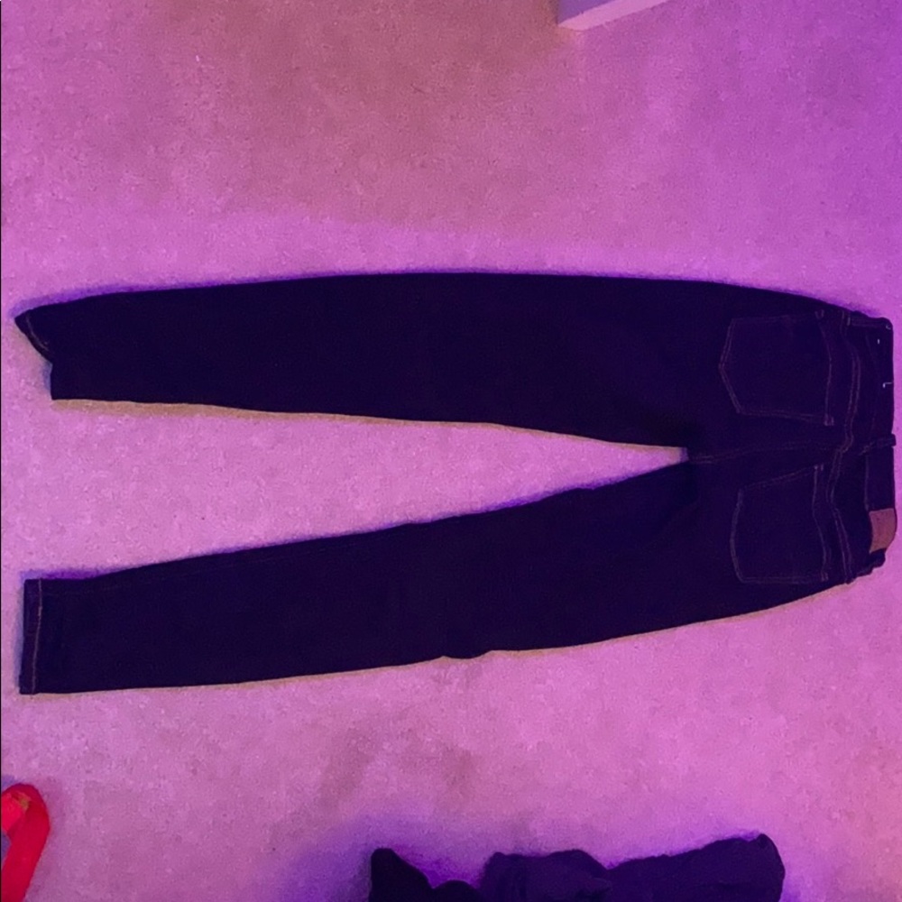 Worn few times, dark wash american eagle jeans. - Picture 3 of 3